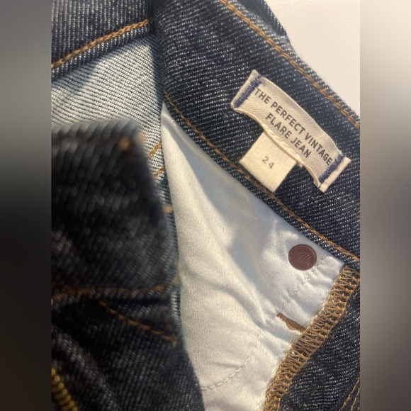 NWOT! Madewell The Perfect Vintage Flare Jean in Wrenford Wash, Size 24 - Picture 7 of 8